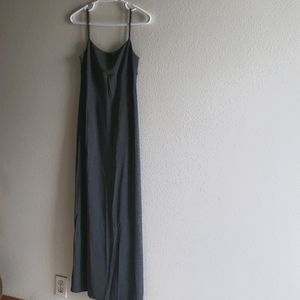 Long jjill gray dress with pocket